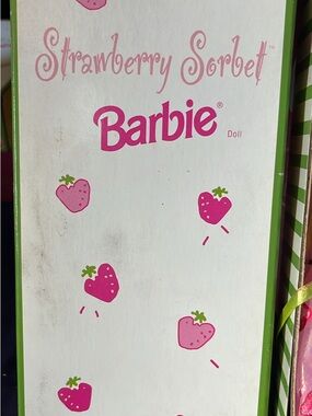 Barbie Strawberry Sorbet Box – Pink, White & Green